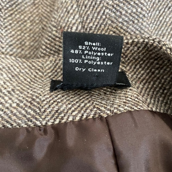 Ann Taylor Herringbone Tweed Pencil Skirt (size 6) - Picture 4 of 4